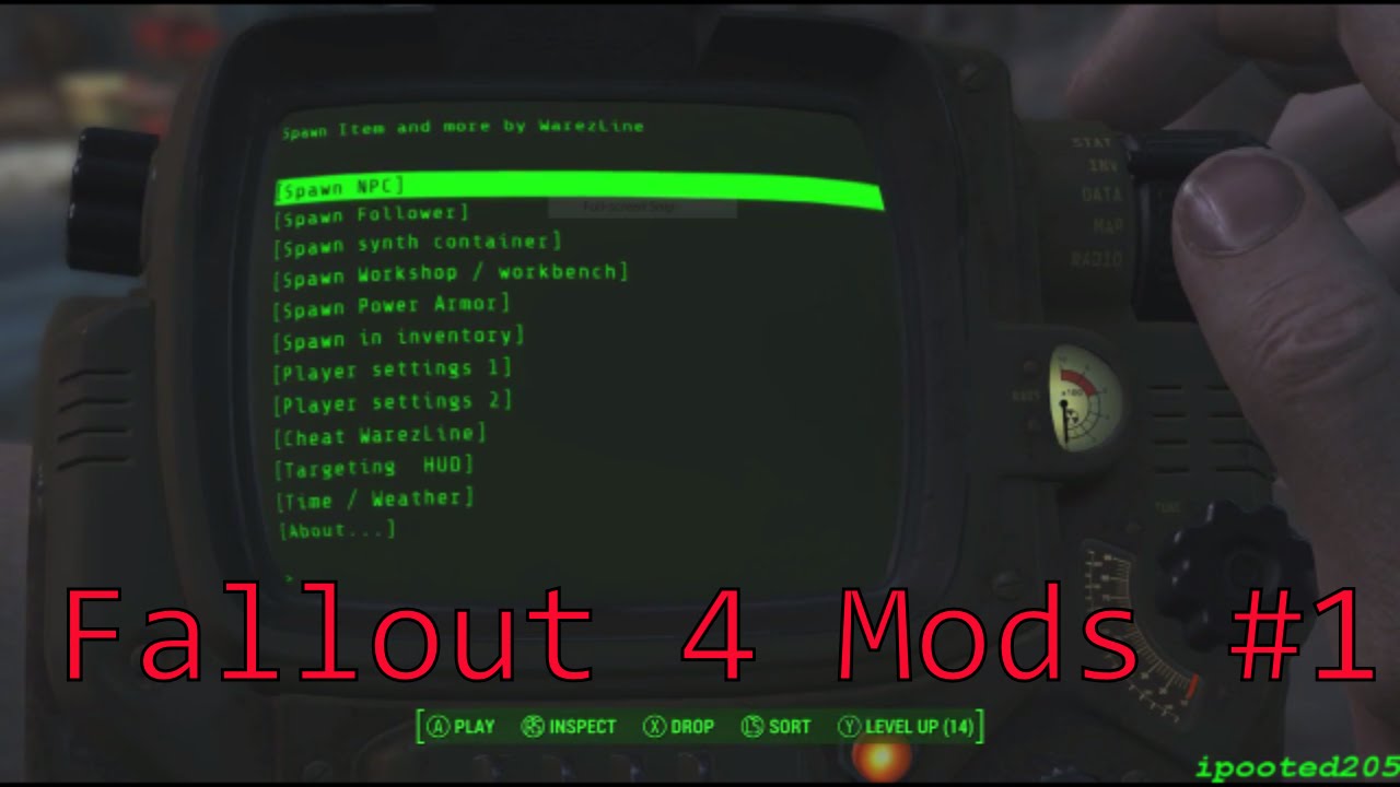 Fallout 4 Inventory Mod